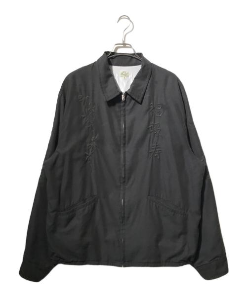 gold（ゴールド）gold (ゴールド) 別注 VIETNAM JACKET AGED MODEL “福禄寿“ ブラック サイズ:XLの古着・服飾アイテム