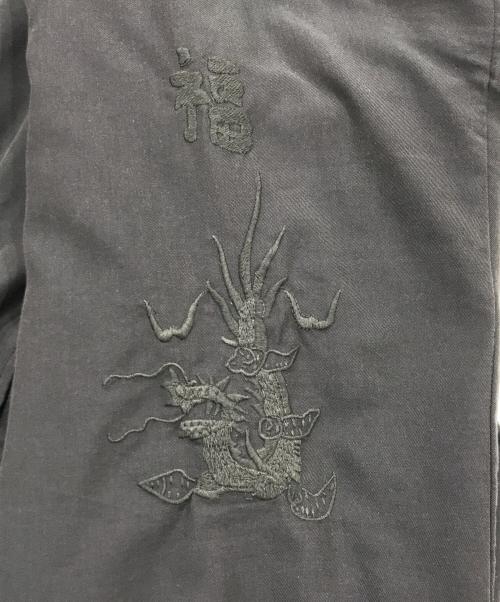 gold（ゴールド）gold (ゴールド) 別注 VIETNAM JACKET AGED MODEL “福禄寿“ ブラック サイズ:XLの古着・服飾アイテム