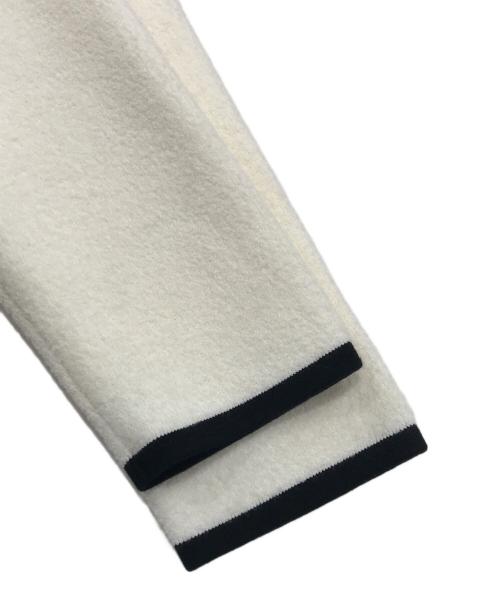 Aquascutum（アクアスキュータム）Aquascutum (アクアスキュータム) ブークレニットジャケット アイボリー サイズ:8の古着・服飾アイテム