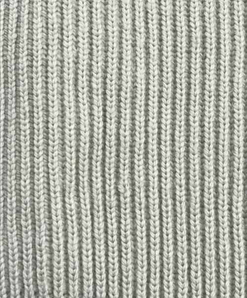 AURALEE（オーラリー）AURALEE (オーラリー) FRENCH MERINO RIB プルオーバーニット オリーブ サイズ:5の古着・服飾アイテム