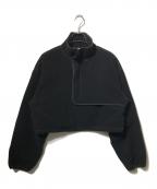TODAYFULトゥデイフル）の古着「Boa Fleece Pullover ショートジャケット」｜ブラック