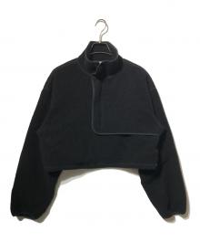 TODAYFUL（トゥデイフル）の古着「Boa Fleece Pullover ショートジャケット」｜ブラック