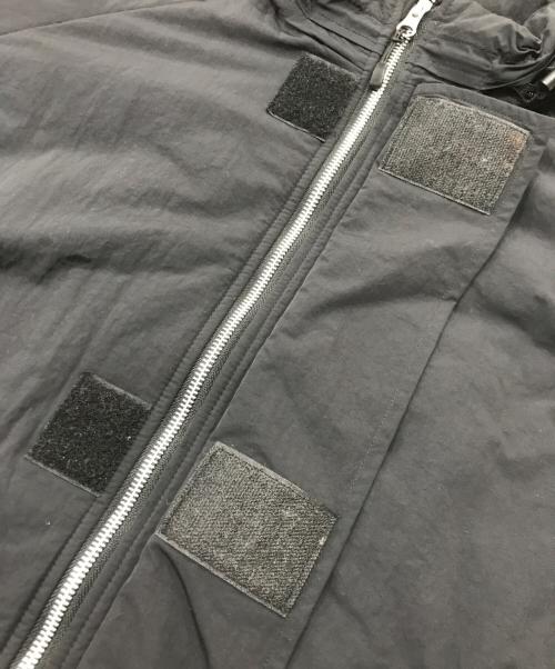 &her（アンドハー）&her (アンドハー) フードパデッドコート ブラック サイズ:表記無しの古着・服飾アイテム