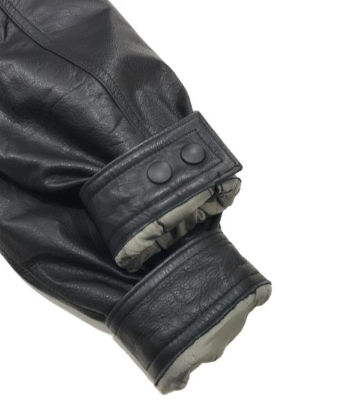 Suntory original design（サントリーオリジナルデザイン）Suntory original design (サントリーオリジナルデザイン) ボスジャン/レザージャケット ブラック サイズ:Mの古着・服飾アイテム