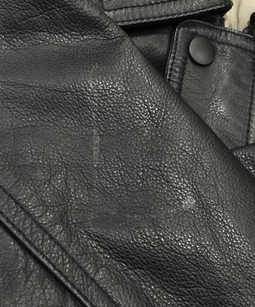 Suntory original design（サントリーオリジナルデザイン）Suntory original design (サントリーオリジナルデザイン) ボスジャン/レザージャケット ブラック サイズ:Mの古着・服飾アイテム