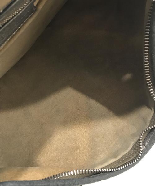 BOTTEGA VENETA（ボッテガベネタ）BOTTEGA VENETA (ボッテガベネタ) イントレチャートレザーハンドバッグ シルバーの古着・服飾アイテム