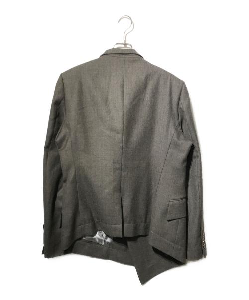 Vivienne Westwood man（ヴィヴィアン ウェストウッド マン）Vivienne Westwood man (ヴィヴィアン ウェストウッド マン) BIG COLLAR DRAPE JACKET/テーラードジャケット ブラウン サイズ:50の古着・服飾アイテム