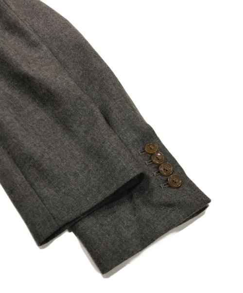 Vivienne Westwood man（ヴィヴィアン ウェストウッド マン）Vivienne Westwood man (ヴィヴィアン ウェストウッド マン) BIG COLLAR DRAPE JACKET/テーラードジャケット ブラウン サイズ:50の古着・服飾アイテム