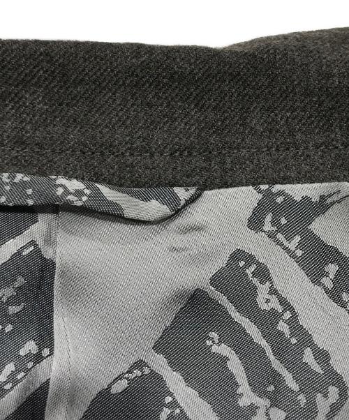 Vivienne Westwood man（ヴィヴィアン ウェストウッド マン）Vivienne Westwood man (ヴィヴィアン ウェストウッド マン) BIG COLLAR DRAPE JACKET/テーラードジャケット ブラウン サイズ:50の古着・服飾アイテム