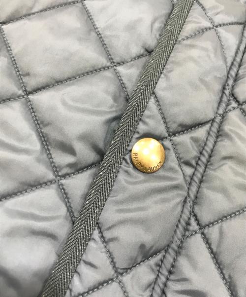 POLO RALPH LAUREN（ポロ・ラルフローレン）POLO RALPH LAUREN (ポロ・ラルフローレン) 襟コーデュロイ キルティングジャケット ネイビー サイズ:Lの古着・服飾アイテム