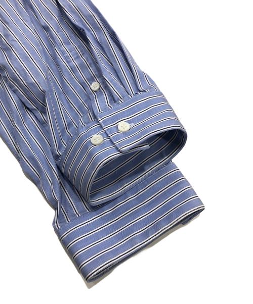 Toironier（トワロニエ）Toironier (トワロニエ) THOMAS MASON (トーマスメイソン) ストライプルーズシャツ ブルー サイズ:Fの古着・服飾アイテム