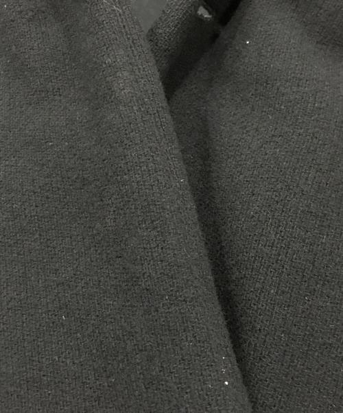 CHRISTOPHE LEMAIRE（クリストフ ルメール）CHRISTOPHE LEMAIRE (クリストフ ルメール) ショルーカラーウールコート ブラック サイズ:46の古着・服飾アイテム
