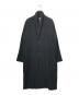 CHRISTOPHE LEMAIRE（クリストフ ルメール）の古着「ショルーカラーウールコート」｜ブラック