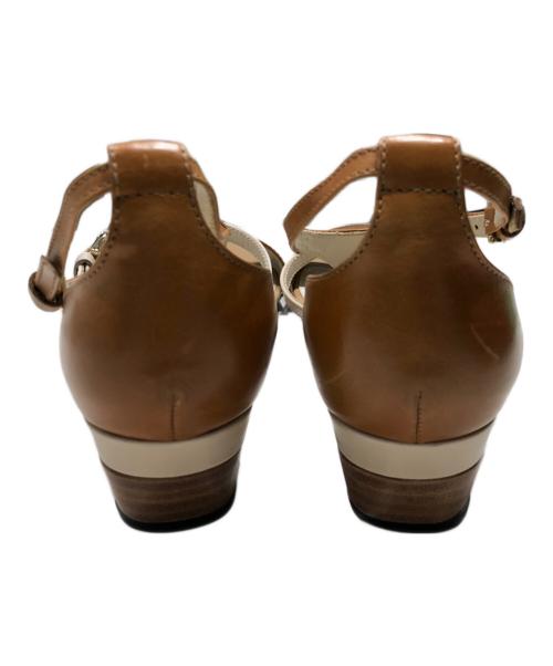 TOD'S（トッズ）TOD'S (トッズ) レザーサンダル/ミュール ブラウン サイズ:39の古着・服飾アイテム