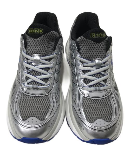 KENZO（ケンゾー）KENZO (ケンゾー) TECH RUNNER スニーカー ブルー×グレー サイズ:EUR41/UK7.5/US8の古着・服飾アイテム