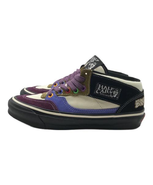 VANS（ヴァンズ）VANS (バンズ) BRAIN DEAD (ブレインデッド) Vault OG Half Cab LX スニーカー ブラック×パープル サイズ:25の古着・服飾アイテム