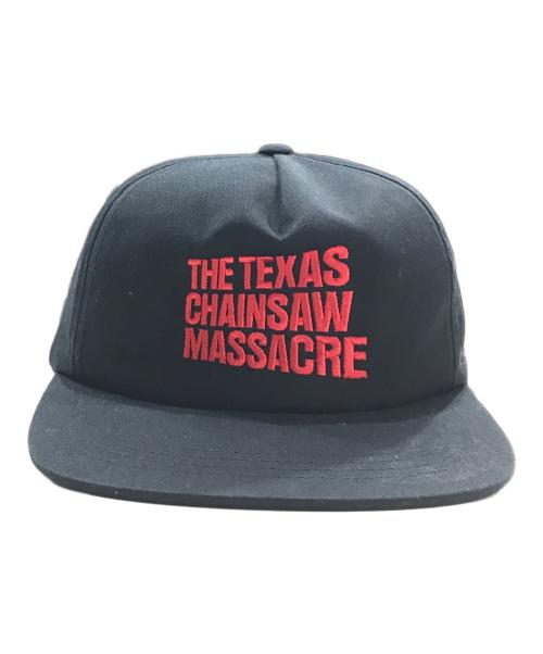 WACKO MARIA（ワコマリア）WACKO MARIA (ワコマリア) THE CLASSICS (ザ・クラシックス) 悪魔のいけにえ 6パネルキャップ ブラックの古着・服飾アイテム