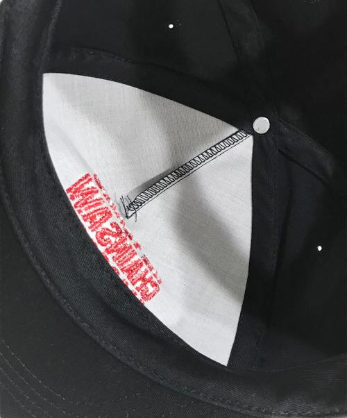 WACKO MARIA（ワコマリア）WACKO MARIA (ワコマリア) THE CLASSICS (ザ・クラシックス) 悪魔のいけにえ 6パネルキャップ ブラックの古着・服飾アイテム