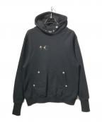THUG CLUBサグ クラブ）の古着「Armor hoodie パーカー」｜ブラック