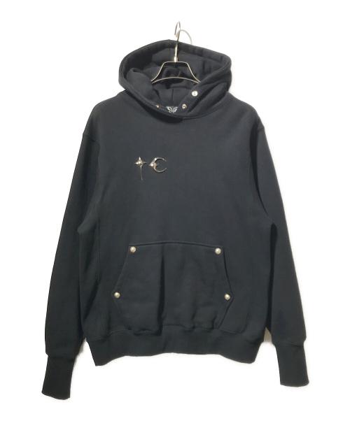THUG CLUB（サグ クラブ）THUG CLUB (サグ クラブ) Armor hoodie パーカー ブラック サイズ:1の古着・服飾アイテム