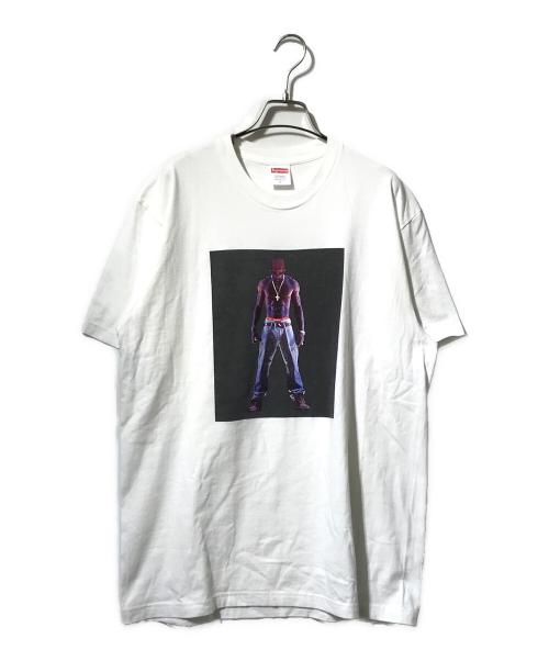 SUPREME（シュプリーム）Supreme (シュプリーム) ツーパック ホログラム Tシャツ/半袖カットソー ホワイト サイズ:Lの古着・服飾アイテム