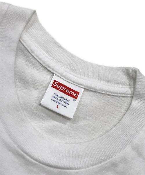 SUPREME（シュプリーム）Supreme (シュプリーム) ツーパック ホログラム Tシャツ/半袖カットソー ホワイト サイズ:Lの古着・服飾アイテム