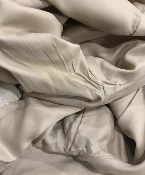 HELMUT LANG（ヘルムートラング）HELMUT LANG (ヘルムートラング) レザージャケット ベージュ サイズ:48の古着・服飾アイテム