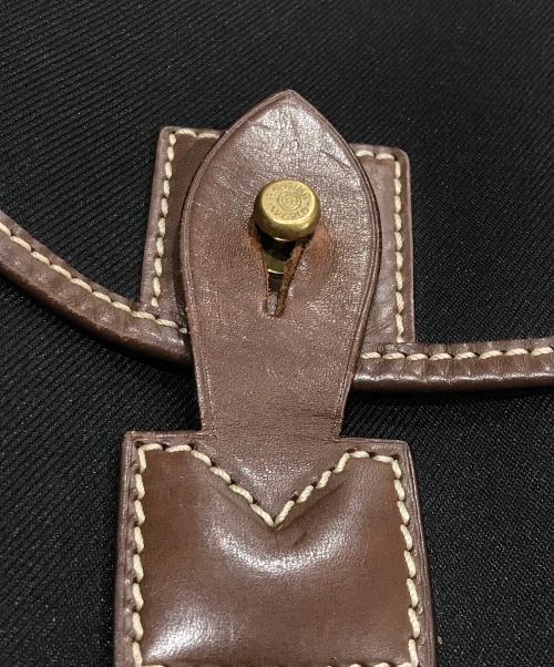 HUNTING WORLD（ハンティングワールド）HUNTING WORLD (ハンティングワールド) バチューオリジン キャンバスメッセンジャーバッグ ブラックの古着・服飾アイテム