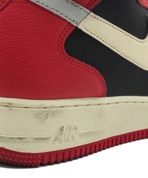 NIKE（ナイキ）NIKE (ナイキ) Air Force 1 Mid Split スニーカー ブラック×レッド サイズ:30cmの古着・服飾アイテム