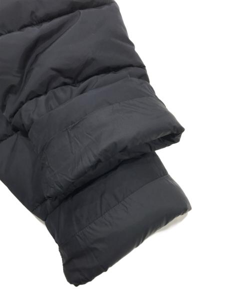 EMPORIO ARMANI（エンポリオアルマーニ）EMPORIO ARMANI (エンポリオアルマーニ) マンガベアプリント中綿コート ブラック サイズ:42の古着・服飾アイテム