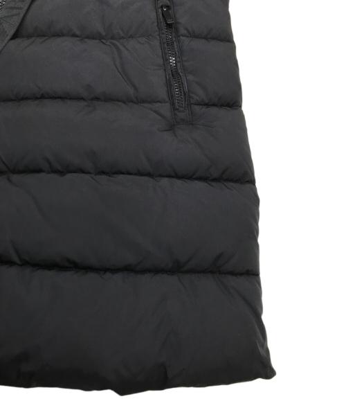 EMPORIO ARMANI（エンポリオアルマーニ）EMPORIO ARMANI (エンポリオアルマーニ) マンガベアプリント中綿コート ブラック サイズ:42の古着・服飾アイテム