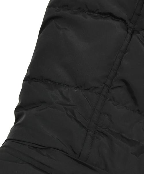 EMPORIO ARMANI（エンポリオアルマーニ）EMPORIO ARMANI (エンポリオアルマーニ) マンガベアプリント中綿コート ブラック サイズ:42の古着・服飾アイテム