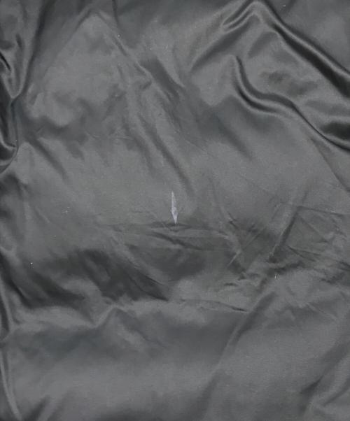 EMPORIO ARMANI（エンポリオアルマーニ）EMPORIO ARMANI (エンポリオアルマーニ) マンガベアプリント中綿コート ブラック サイズ:42の古着・服飾アイテム