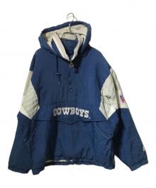 NFL×STARTER（エヌエフエル×スターター）の古着「POジャケット」｜ブルー