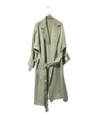 UNITED ARROWSユナイテッドアローズ）の古着「R/P ドルマン テーラードコート/チェスターコート」｜グリーン