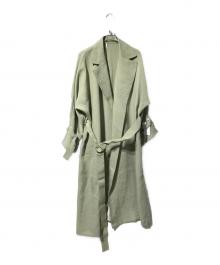 UNITED ARROWS（ユナイテッドアローズ）の古着「R/P ドルマン テーラードコート/チェスターコート」｜グリーン