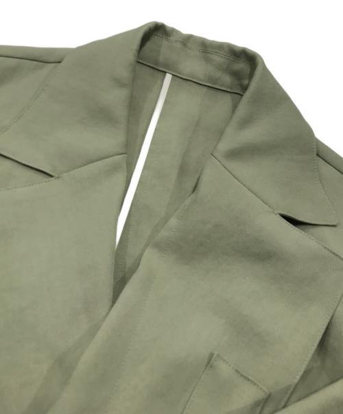 UNITED ARROWS（ユナイテッドアローズ）UNITED ARROWS (ユナイテッドアローズ) R/P ドルマン テーラードコート/チェスターコート グリーン サイズ:36の古着・服飾アイテム