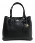 Kate Spade（ケイトスペード）の古着「エンボスレザー2wayバッグ」｜ブラック