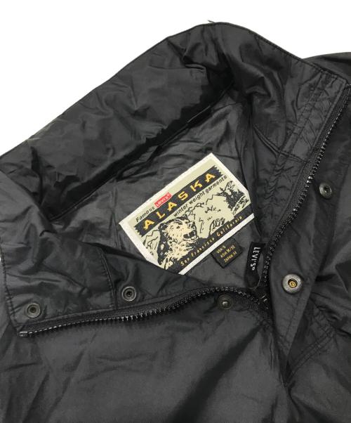 LEVI'S（リーバイス）LEVI'S (リーバイス) ALASKA　Nylon Anorak Parka/ナイロンアノラックパーカー/ナイロンジャケット ブラック サイズ:Ｍの古着・服飾アイテム
