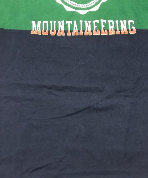 WHITE MOUNTAINEERING（ホワイトマウンテ二アニング）WHITE MOUNTAINEERING (ホワイトマウンテ二アニング) ワイドシルエット リンガーTシャツ マルチカラー サイズ:3の古着・服飾アイテム
