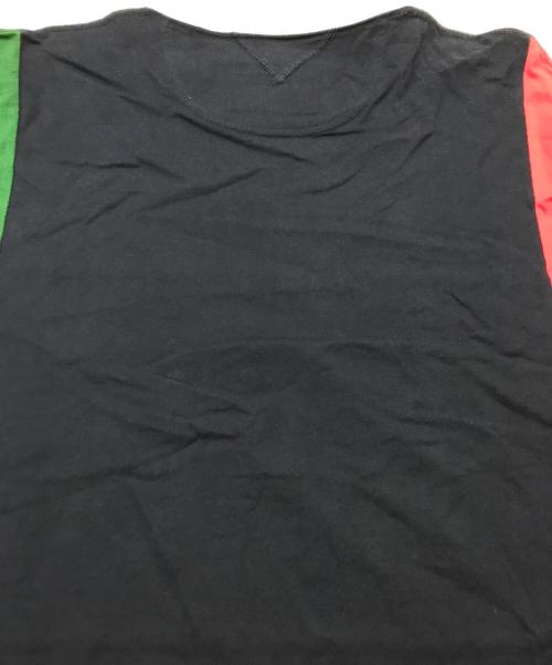 WHITE MOUNTAINEERING（ホワイトマウンテ二アニング）WHITE MOUNTAINEERING (ホワイトマウンテ二アニング) ワイドシルエット リンガーTシャツ マルチカラー サイズ:3の古着・服飾アイテム
