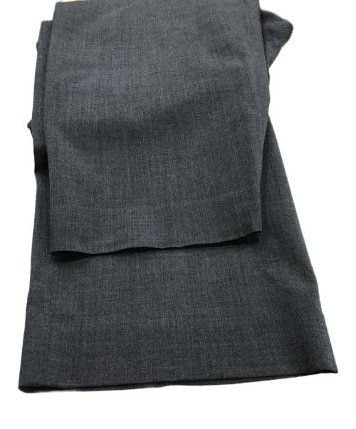 WHITE MOUNTAINEERING（ホワイトマウンテ二アニング）WHITE MOUNTAINEERING (ホワイトマウンテ二アニング) WOOL STRETCH 4 TUCK WIDE パンツ グレー サイズ:2の古着・服飾アイテム