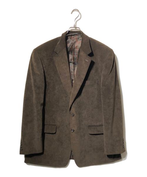 LAUREN RALPH LAUREN（ローレンラルフローレン）LAUREN RALPH LAUREN (ローレンラルフローレン) コーデュロイテーラードジャケット ブラウン サイズ:44Rの古着・服飾アイテム