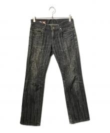 Jean Paul GAULTIER（ジャンポールゴルチェ）の古着「デニムパンツ」｜ブラック