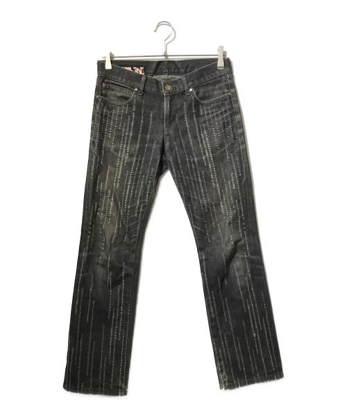 Jean Paul GAULTIER（ジャンポールゴルチェ）Jean Paul GAULTIER (ジャンポールゴルチェ) デニムパンツ ブラック サイズ:46の古着・服飾アイテム