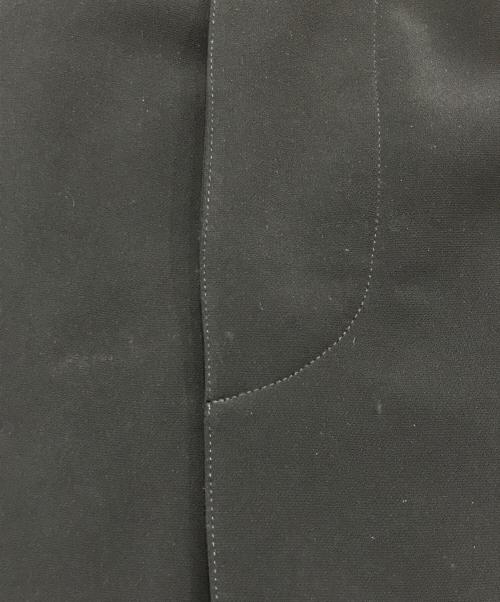 EMPORIO ARMANI（エンポリオアルマーニ）EMPORIO ARMANI (エンポリオアルマーニ) 比翼ステンカラーコート ブラック サイズ:50の古着・服飾アイテム