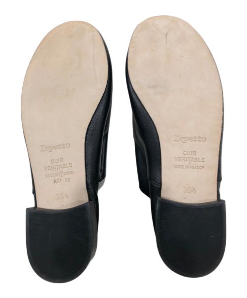 repetto（レペット）repetto (レペット) レザーシューズ/バレエシューズ ブラック サイズ:38.5の古着・服飾アイテム