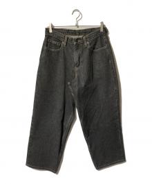 LEVI'S（リーバイス）の古着「スーパーバギーデニム/ワイドデニム」｜グレー