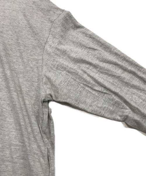 Americana（アメリカーナ）Americana (アメリカーナ) ハーフジップカットソー グレー サイズ:ＦＲＥＥの古着・服飾アイテム