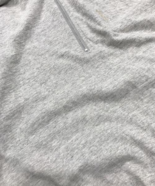 Americana（アメリカーナ）Americana (アメリカーナ) ハーフジップカットソー グレー サイズ:ＦＲＥＥの古着・服飾アイテム